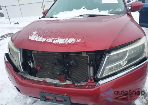 2014 Nissan Pathfinder Platinum/S/Sl/Sv z USA, uszkodzony, nr VIN 5N1AR2MM5EC693152